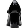 imageClarks Womens Bayla Lily PumpBlack Patent Synthetic