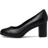 imageClarks Womens Bayla Skip PumpBlack Leather