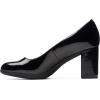 imageClarks Womens Bayla Skip PumpBlack Patent Synthetic
