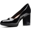 imageClarks Womens Bayla Skip PumpBlack Patent Synthetic