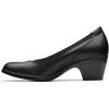 imageClarks Womens Emily 2 Edyth PumpBlack Leather