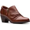 imageClarks Womens Emily2 Braley Ankle BootTan Leather