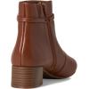 imageClarks Womens Iridessa Air Ankle BootDark Tan Leather