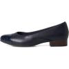 imageClarks Womens Juliet Rise Ballet FlatNavy Leather