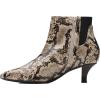 imageClarks Womens Kepley Erin Fashion BootGrey Snake Synthetic
