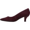 imageClarks Womens Kepley Vine PumpWine Suede