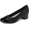 imageClarks Womens Marilyn Day PumpBlack Leather