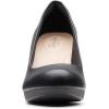 imageClarks Womens Platform SandalsBlack Leather