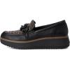 imageClarks Womens Zylah May LoaferBlack Combi Textile Leather
