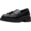 imageClarks Womens Lauryl Tassel LoaferBlack Leather