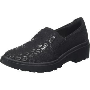 imageClarks Womens Calla Ease Loafer FlatBlack Textile