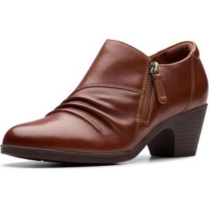 imageClarks Womens Emily2 Braley Ankle BootTan Leather