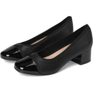 imageClarks Womens Marilyn Day PumpBlack Leather