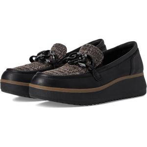 imageClarks Womens Zylah May LoaferBlack Combi Textile Leather