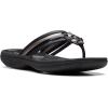 imageClarks Womens Breeze Coral FlipFlopBlack Comb