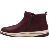 imageClarks Womens Breeze Derby Cloudsteppers Ankle BootMerlot