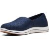 imageClarks Womens Breeze Emily LoaferNavy Synthetic