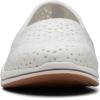 imageClarks Womens Breeze Emily LoaferWhite Synthetic