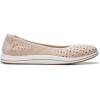 imageClarks Womens Breeze Roam Ballet FlatLight Sand Textile