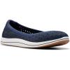 imageClarks Womens Breeze Roam Ballet FlatNavy