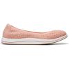 imageClarks Womens Breeze Roam Ballet FlatPeach Textile