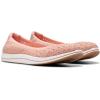 imageClarks Womens Breeze Roam Ballet FlatPeach Textile