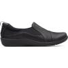 imageClarks Womens CloudSteppers Sillian Paz SlipOn LoaferBlack Synthetic Nubuck