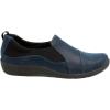 imageClarks Womens CloudSteppers Sillian Paz SlipOn LoaferNavy Synthetic Nubuck