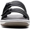 imageClarks womens Breeze PiperSlide SandalBlack
