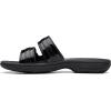 imageClarks womens Breeze PiperSlide SandalBlack Patent