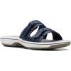 imageClarks womens Breeze PiperSlide SandalNavy