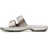 imageClarks womens Breeze PiperSlide SandalPewter