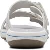 imageClarks womens Breeze PiperSlide SandalWhite