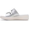 imageClarks womens Drift BuckleSilver Metallic