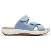 imageClarks womens Mira EaseSlide SandalDenim Blue Textile