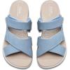 imageClarks womens Mira EaseSlide SandalDenim Blue Textile