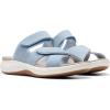 imageClarks womens Mira EaseSlide SandalDenim Blue Textile