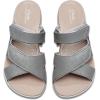 imageClarks womens Mira EaseSlide SandalGrey Textile