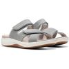 imageClarks womens Mira EaseSlide SandalGrey Textile