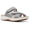 imageClarks womens Mira EaseSlide SandalGrey Textile
