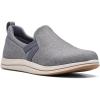 imageClarks Womens Breeze Bali Loafer FlatDark Grey Textile