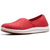 imageClarks Womens Breeze Emily LoaferCherry Textile