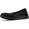 imageClarks Womens Breeze Roam Ballet FlatBlackBlack