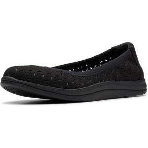 imageClarks Womens Breeze Roam Ballet FlatBlackBlack