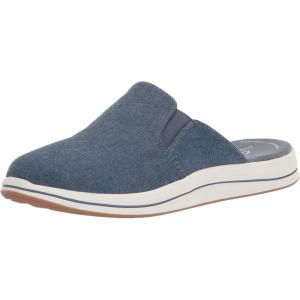 imageClarks Womens Breeze Shore MuleDenim Blue Textile