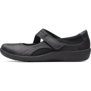 imageClarks Womens Sillian Bella Mary Jane FlatBlack