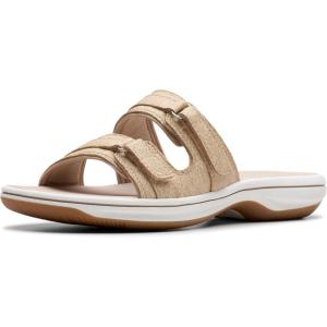 imageClarks womens Breeze PiperSlide SandalSand Interest