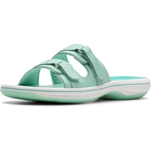 imageClarks womens Breeze PiperSlide SandalTurquoise