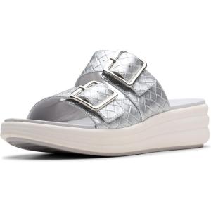 imageClarks womens Drift BuckleSilver Metallic