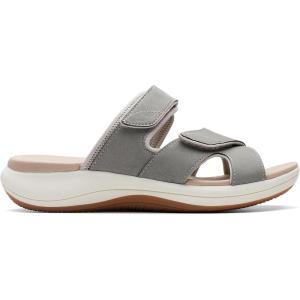 imageClarks womens Mira EaseSlide SandalGrey Textile